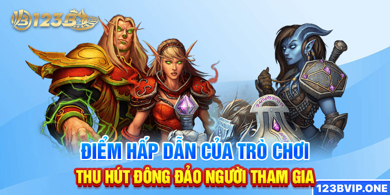 Điểm hấp dẫn của trò chơi thu hút đông đảo người tham gia