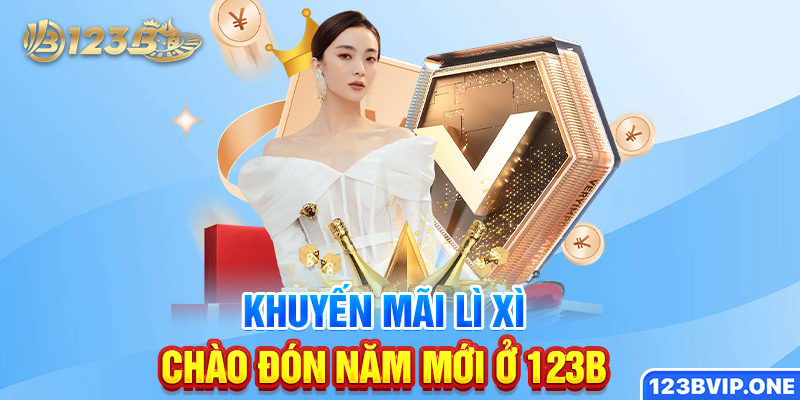 Khuyến mãi lì xì chào đón năm mới ở 123B